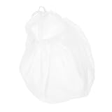 GARVALON Feinmaschiger Wiederverwendbarer Nylon Siebbeutel für Lebensmittel 52cm Großformat Bruchfest mit Küchenfilter für Saft Nussmilch und Tee für Haushalt Küche