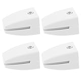 TOPBATHY 4 Stück Teiliges Abs Kunststoff Tischschirm Klammern für Bürotrennwände Stabile Halterung für Glas Holzpaneele Einfache Montage Vielseitig für Schreibtisch Raumteilerbefestigung