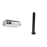 Karcher RA 2060D-S - Unterbau-Küchenradio mit CD-Player, DAB+ / UKW-Radio & Hama DAB-Zimmerantenne für Radio