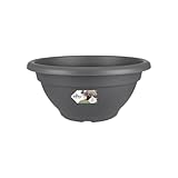 elho Torino Schale 30cm - Schwarz/Anthrazit