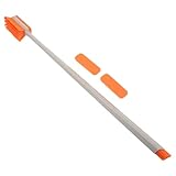 Toddmomy Langstielige Aquarienreinigungsbürste aus Kunststoff Algenbürste für Glas und Acryl Schonende Reinigung für Garnelen und Betta Aquarien Rückenschonendes Wassertank