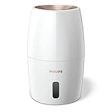 Philips Series 2000 Luftbefeuchter – für Räume bis 32 m², NanoCloud-Technologie, 3 Geschwindigkeitsstufen, Sleep-Modus, 2-Liter-Tank (HU2716/10)