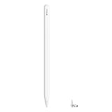 BOUTOP P10 Pencil für Apple iPad Pro 12,9' 6/5/4/3, iPad Pro 11' 4/3/2/1, iPad Air 4/5, iPad Mini 6 - iPad Pencil mit 2 Pencil Spitze, Ladekabel und Pencil Hülle - Weiß