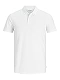 JACK & JONES Herren Polo Shirt Pique Kurzarm Hemd Basic T-Shirt mit Kragen