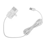 EPIGEIST Leise Einstellbare USB Tauchpumpe für Katzenbrunnen und Haustiertrinkbrunnen Verschleißfestes Kunststoffmaterial Geeignet für Aquarien Teiche und Hydrokulturen Installieren