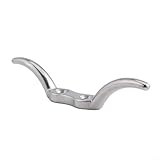 Bulevisiter Edelstahl-Seilklemmenhaken, kompatibel mit Boot-, Yacht- und Deck-Hardware, polierte Oberfläche, korrosionsbeständig, kompatibel mit Halyard (10,2 cm)