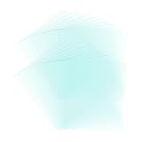 Zerodeko 30 Stück Schweißmasken Schutzfolie Schweißlinse Klare Schweißhelmhaube Ersatzlinse Helmlinse Abdecklinse Für Schweißhelm Schweißhelm Abdeckplatte Himmelblau