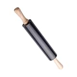 Amosfun Nudelholz mit ergonomischem Griff, Antihaft-Backwerkzeug, glatte Oberfläche für Pizzateig, Gebäck, Keksteig, Kruste, Nudelstab