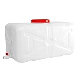 YXCUIDP Wasserbehälter Plastikwassereimer 50L/100L/150L/200L Sturzsichere Plastikwassertanks, Outdoor-Reiseeimer, Wasserspeicher for Camping Und Wandern(110L)