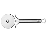 WMF Profi Plus Pizzaschneider 19,8 cm, Pizzaroller, Pizza Cutter, Cromargan Edelstahl teilmattiert, spülmaschinengeeignet