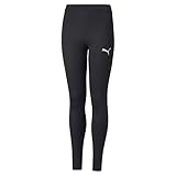 PUMA Unisex Kinder Liga Baselayer Long Tight Jr Hose, Puma Black, 152 EU