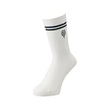 YONEX Sport Crew Socken für Tennis, Badminton und Freizeit und mehr (DE/NL/SE/PL, Alphanumerisch, L, Regular, Regular, off white)