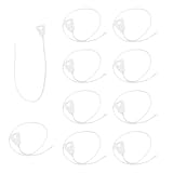 OUNONA 10 Stück Teiliges Lichtrohr Anschlusskabel LED Röhren Verbindungskabel für Lichtkästen Vielseitig Einsetzbar an Decke Wand Schrank Langlebig und Praktisch für Heimgebrauch