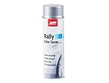 APP Rally Color Spray - Sprühlack silber glänzend | Felgenlack silber | Acrylfarbe silber im Spray für alle Oberflächen mit hoher Deckkraft | Schnell trocknend | Silber glänzend | 500 ml