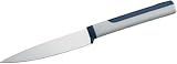 Tasty Universalmesser 11,5cm Klinge – Premium Küchenmesser: Scharf, Rostfrei & Ergonomisch – Ideal für Fleisch, Obst & Gemüse in Grau/Blau/Silber