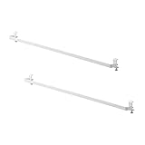 Yamazaki Industries 5619 x 2 Indoor Wäschetrockner, Kleiderbügel, 2er Set, Turm, zum Aufhängen an Camo, Befestigungsschrauben, Wäscheständer, Weiß