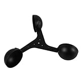 EPIGEIST Professioneller Windmesser Windgeschwindigkeits sensor aus Leichtem Metall für Präzise Windmessung Wetterstation Ersatz Windbecher Zubehör