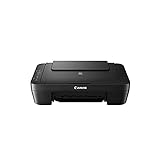 Canon PIXMA MG2555S Drucker Farbtintenstrahl Multifunktionsgerät DIN A4 (Scanner, Kopierer, USB, 4.800 x 600 dpi) schwarz