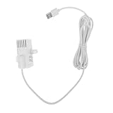 ERINGOGO Leise USB Wasserpumpe für Katzenbrunnen Ersatzpumpe mit Verstellbarem Durchfluss Kompakt und Tragbar Geeignet für Haustier Trinkbrunnen und Aquarienfilter