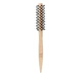 Marlies Möller Haarbürste Medium Round Brush Rundbürste – Mittelgroße Rundbürste für perfektes Styling – Mit Buchenholz & Naturhaar-Borsten – Für mehr Volumen & Fülle – Für kurzes Haar