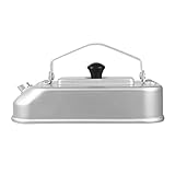 ZoraYorce 0,3 l Campingkochtopf aus Aluminiumlegierung, tragbarer Campingkessel mit Griff, Outdoor-Kochgeschirr für Reisen, Rucksackreisen