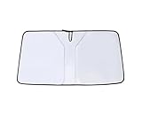 Scheibenabdeckung Auto Auto-Windschutzscheiben-Visier-Reflektor, Auto-Fenster-Visier, Sonnenschutz-Schutz, Faltbarer Sonnenschutz, Auto-Frontscheibe-Sonnenblende(Large Size)