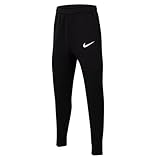 Nike Unisex Kinder Y Nk Flc Park20 Kp Pants, Black/White/White, 13-15 Jahre EU