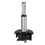 Sorandy Kompakter Forstner-Lochbohrer aus Legiertem Stahl, 3-Blatt-legierter Stahl Zum Bohren in Holz mit Begrenzungsfunktion, 35 Mm Durchmesser