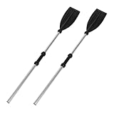 Abaodam 1 Satz Paddel schlauchboot zubehör Paddle-Board-Griff Kajakruder Bootsruder Paddle-Board-Propeller Paddleboard-Ruder Kajak Ruder Kanu-Ruder Ruder für Schlauchboote Plastik Black