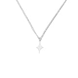 XuQiZZpp Zierliche Stern-Choker-Halskette, einfache Hip-Hop-modische Kette, Glücks-Farbe, Kabelkette für Männer und Frauen