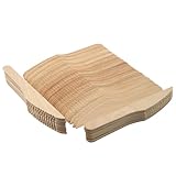 Enpack Einwegmesser aus Holz 1000 Stück - umweltfreundliche holzmesser 165mm Partybesteck - Nachhaltige Einweg Messer - Holzbesteck Einweg - wooden knife Messer aus Holz als Tischdeko für Partys