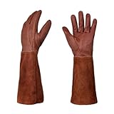 YFDGD Wärmeisolierende, rutschfeste Gartenhandschuhe, Rosenhandschuhe Bequem Flexibel(M)