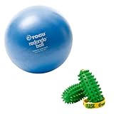 Togu Kombi-Set Pilates Ball Redondo Ball 22cm blau und Brasil 2er Set