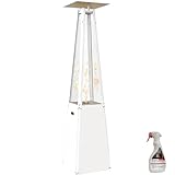 KRATKI Gasheizstrahler Umbrella Freistehender Outdoor-Strahler Gewicht 48 kg, Maße in cm: H216,30 x B50,10 x T50,10 Brennstoff: Propangas, Nennwärmeleistung 12 kW, Kaminreiniger