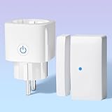 Epochglo Fensterkontaktschalter für Dunstabzugshaube, Funk Abluftsteuerung, Fensterschalter, Fenster Kontaktschalter für Kamin