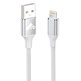 iPhone Ladekabel, Lightning Kabel 2M Ladekabel iPhone Schnellladekabel MFi Zertifiziert iPhone Kabel Nylon USB Lightning Kabel für iPhone 14 13 12 11 Pro Max Mini XS XR X 8 7 6 6s Plus 5 SE 2020,iPad