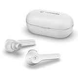 Motorola Moto Buds 085 – True Wireless Bluetooth Ohrhörer mit Mikrofon und USB-C Ladehülle – IPX5 wasserabweisend, Smart Touch-Steuerung, leichte bequeme Passform, klarer Klang & tiefer Bass – Weiß