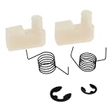 Kettenschwungrad-Starterklinke mit Federclip, Zubehör, kompatibel für Kettensägenteile 4500/5200/5800/43CC/45CC, 6 Stück Knopffederclip