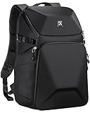 K&F Concept Kamerarucksack, Wasserdicht Fotorucksack Spiegelreflex DSLR Rucksack Kameratasche für Spiegelreflexkameras Digital multifunktionale Kamerataschen für DSLR-Kameras（20L）