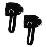 JOINPAYA Verstellbare Knöchelmanschetten für Bein Hüfttraining Robuste Fitness Fußschlaufen mit Klettband Vielseitiges Widerstandsband für Krafttraining und Funktionelles Workout