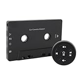 YUEHISY Car Audio Bluetooth Wireless Kassettenempfänger, BT5.4 Tape Player Kassette Aux Adapter mit Fernbedienung, für Anrufe, Musik