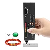 Hapivida Hochgenauer Diamant Tester Tragbarer LED Audio Edelstein Tester Professioneller Diamanten Tester Gerät für Anfänger und Experten Selector Gemstone Jewelry Gems Tool