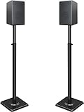 Mounting Dream Lautsprecherständer höhenverstellbar für Satelliten bis zu 5KG, 2er-Set Bodenständer