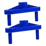 Veemoon 1 Satz Schreiber Holzarbeiten Handwerkzeug Maßband Holzbearbeitungswerkzeug Zentrierwerkzeug Messung Mittelmarkierungswerkzeug Centerfinder Holzbearbeitung Plastik Blue 2 Stück