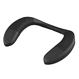 Fontastic „Herco“ Nackenlautsprecher Bluetooth, Mobile Lautsprecher mit Mikrofon, Portable Speaker bis zu 10h kabellos Musik hören, Tragbare Sound-Box Schwarz