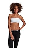 Urban Classics Damen Top Ladies Pads Bandeau, Trägerloser Bandeau für Frauen mit integrierten Brust-Pads, white, M