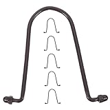 INOOMP 6 Regenkettenhaken Für Dachrinnen Mehrzweck Dachrinnenlichthaken – Regenkettenadapter – Dekorativer Aufhänger Für Pflanzgefäße Im Außenbereich