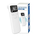 Digitales Fieberthermometer Berührungslos Sofortiges Ergebnis Für Menschliche Körpertemperatur Ideal Für Familie Kindergarten Hausarzt Feine Verarbeitung Klare LED Anzeige ABS 13.5x4.5x3.8cm