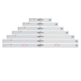 GEPCO Richtlatte 60-200cm Aluminium Putzlatte 2 Libellen Wasserwaage 60 cm
