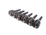 Chiloskit 6pcs 100 Getreidejagd Pfeile Jagd Kleinwild Hammer Armbrust Compound Bogen Pfeilspitzen (6 Stück Meteor Hammer)